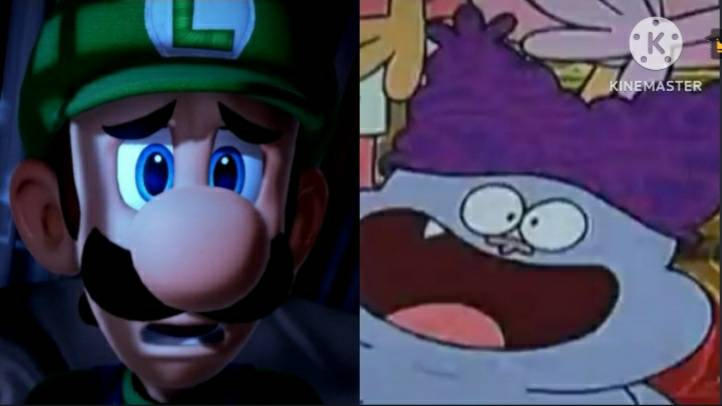 Luigi Scared Of Chowder Dancing by Twunk16 on DeviantArt