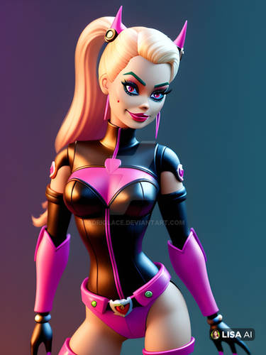 Barbie Arlequina (Harley Quinn)