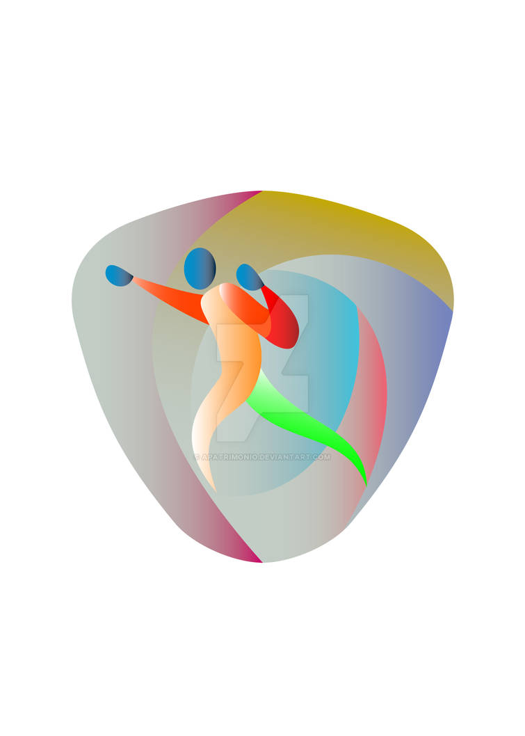 Boxer Jabbing Triangle Retro by apatrimonio on DeviantArt