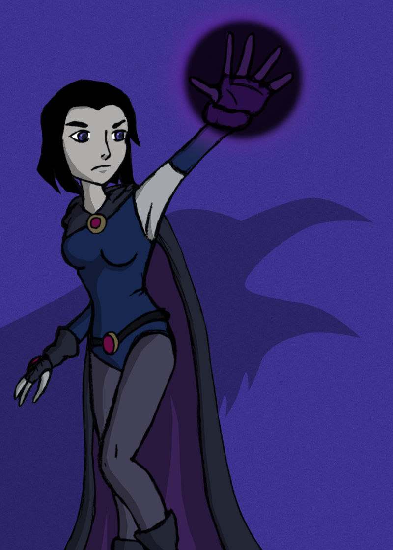 Raven (Justice League vs Teen Titans) by Kal-Kent on DeviantArt