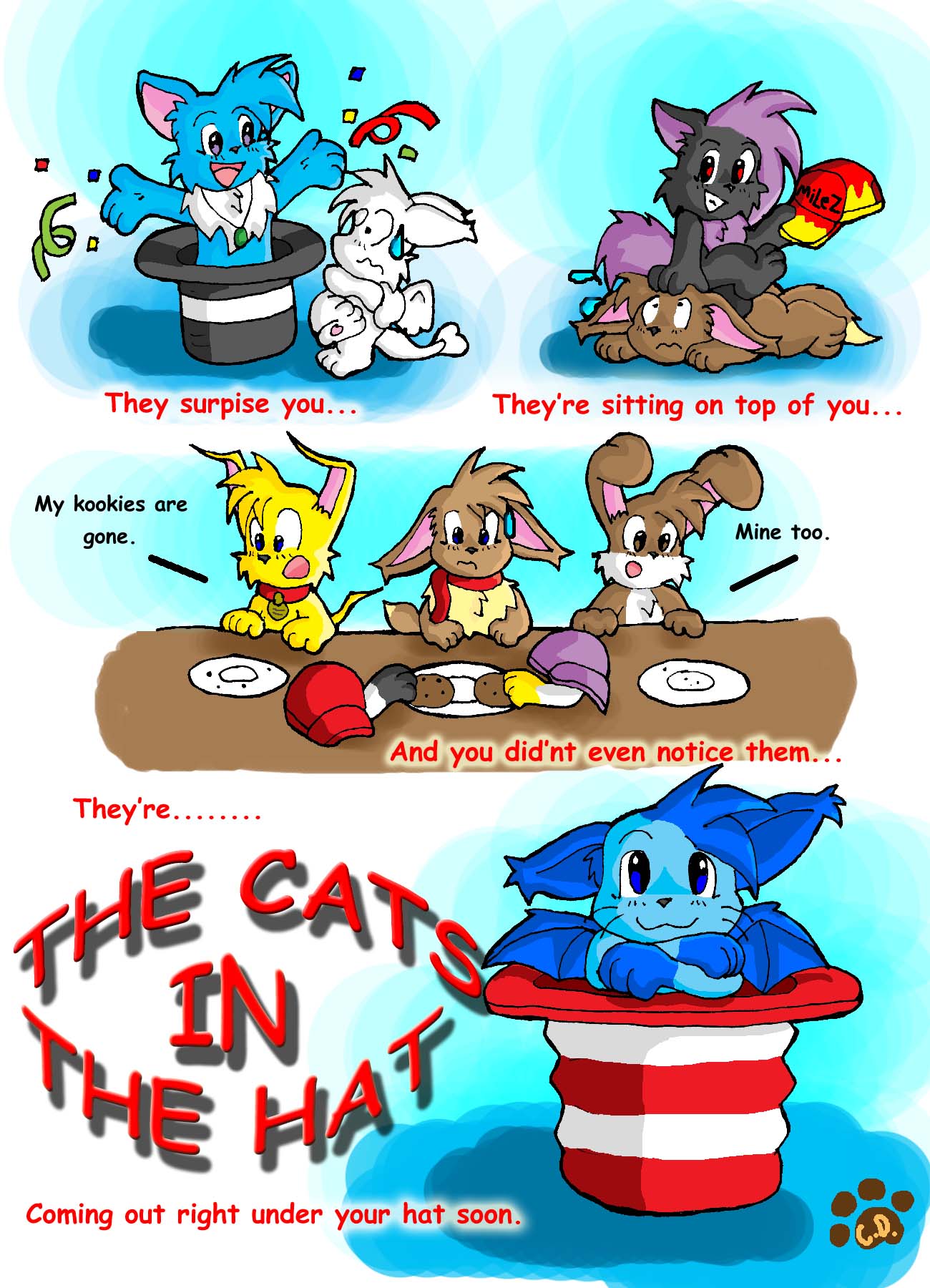 The cat in the hat by Coshi-Dragonite