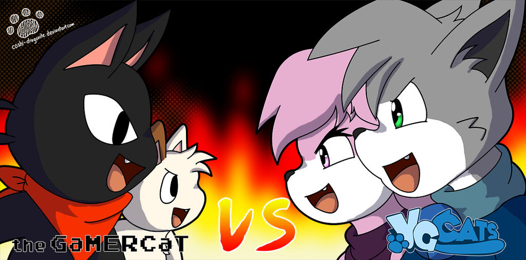 Gamer cats vs. VG Cats