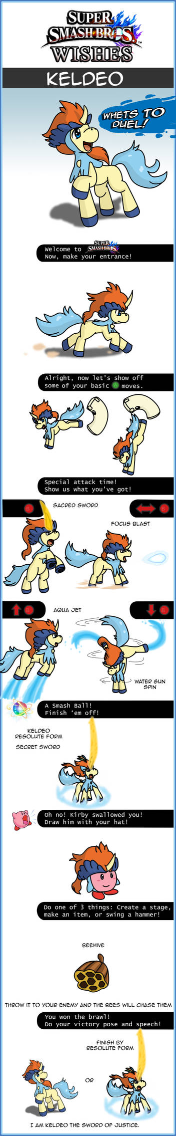 Smash Brothers Wishes Keldeo