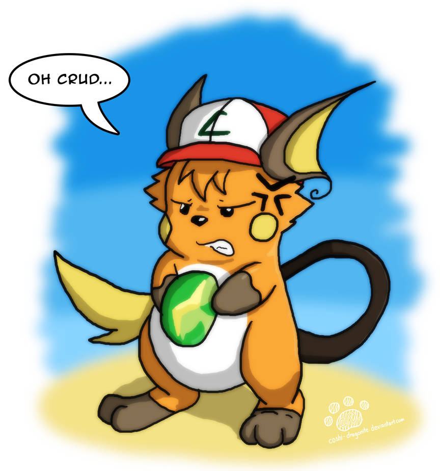 Ash as a Raichu by Coshi-Dragonite on DeviantArt