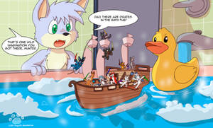 Pirates in the bathtub