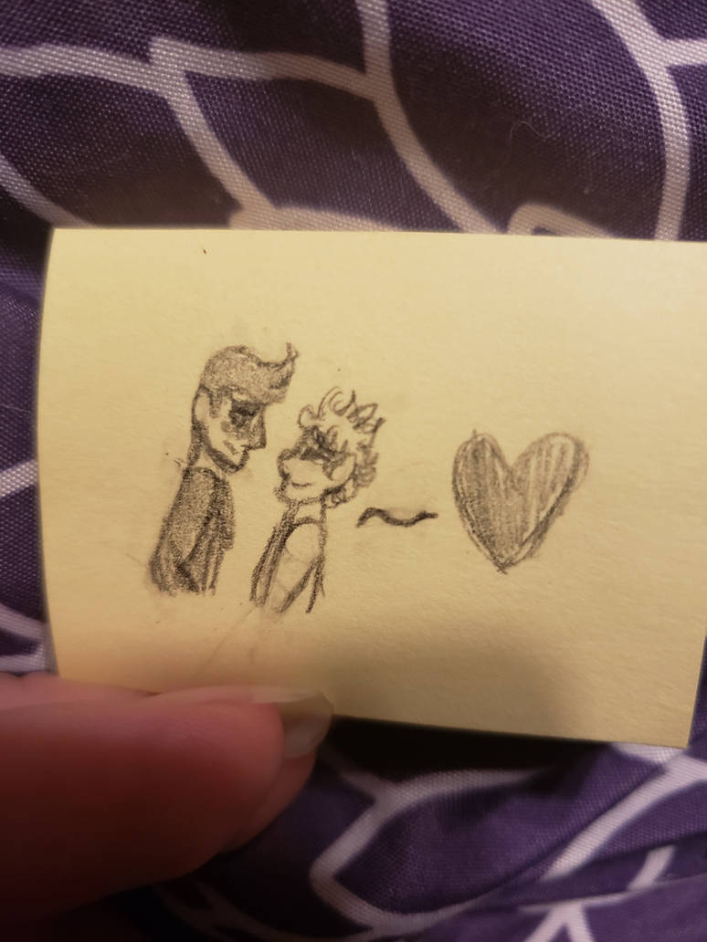 post-it drawing by mesrum-draws on DeviantArt