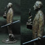 H. P. Lovecraft (side view)