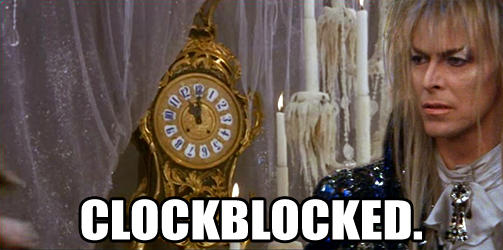 Clockblocked