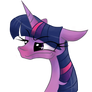 Twilight Sparkle is not amused