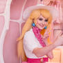 Princess Peach from New Donk cosplay Mario Odyssey