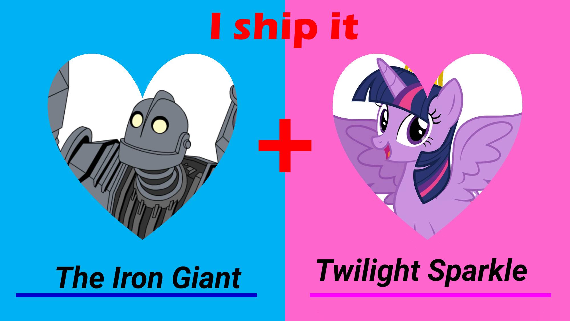 The Iron Giant x Twilight Sparkle I ship it by lianmayl on DeviantArt