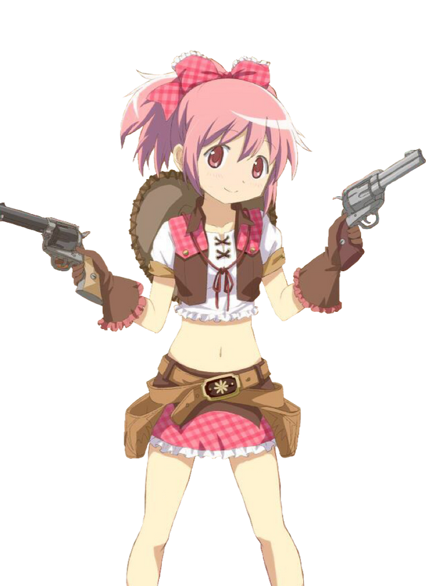 Madoka Cowgirl Transparent