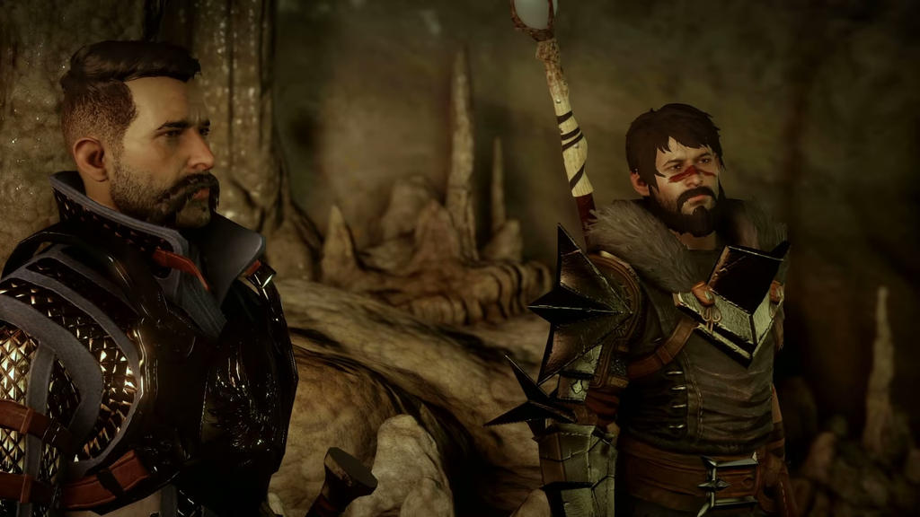 Stroud and Male Hawke Wallpaper by AeschylusShepherd on DeviantArt