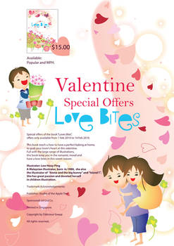 velentine recipe book poster 1