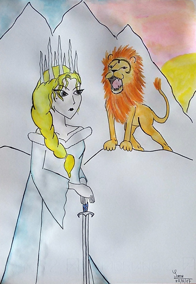 The Lion and the White Witch (or The Last Battle)