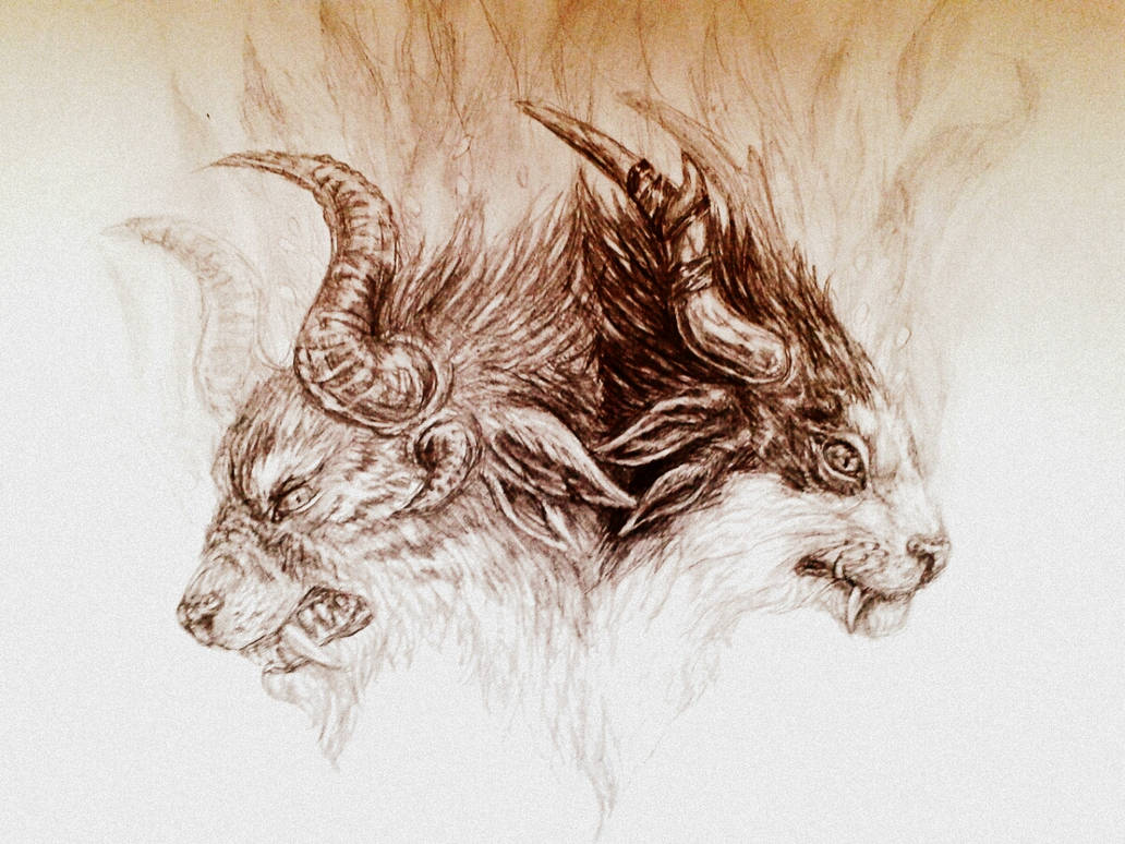 Drawable Charry Charr sketch by Mourlie on DeviantArt