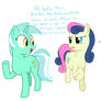 Lyra and Bonbon