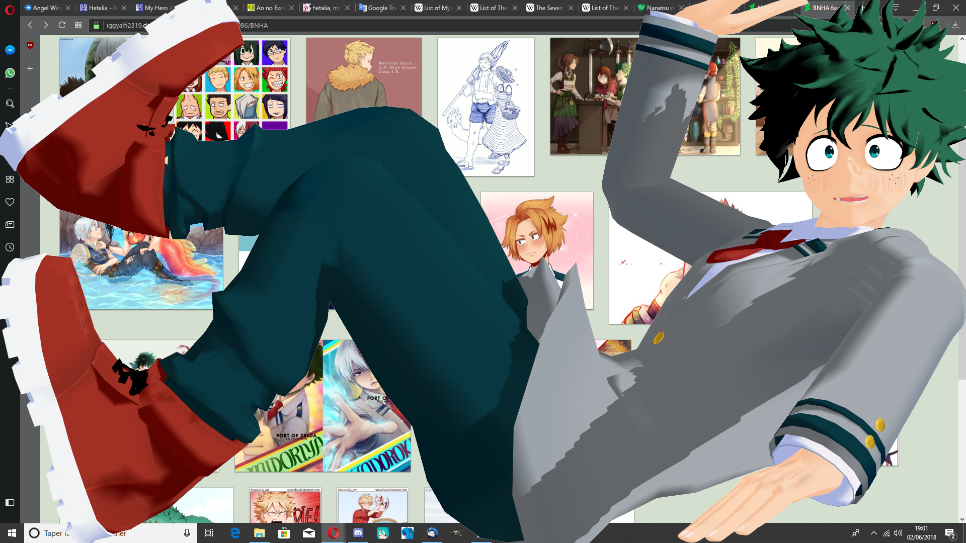 Mha Mmd (MMD x MHA/BNHA) Screenshot Tag by IggyAlfi2319 on DeviantArt