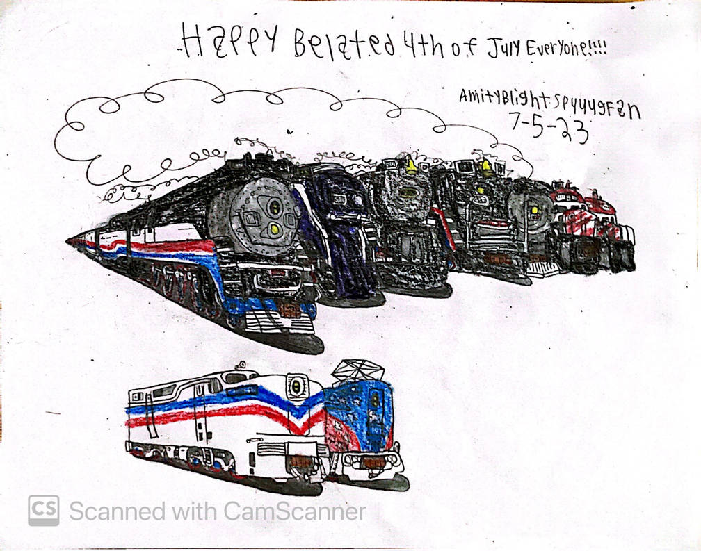The Freedom Train Locomotives By AmityBlightSP4449Fan On DeviantArt The freedom train locomotives by amityblightsp4449fan on deviantart