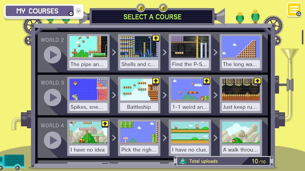 Super Mario Maker courses by Flainfan on DeviantArt