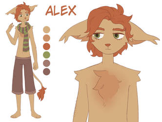 Alex (ref sheet) by zvezduk