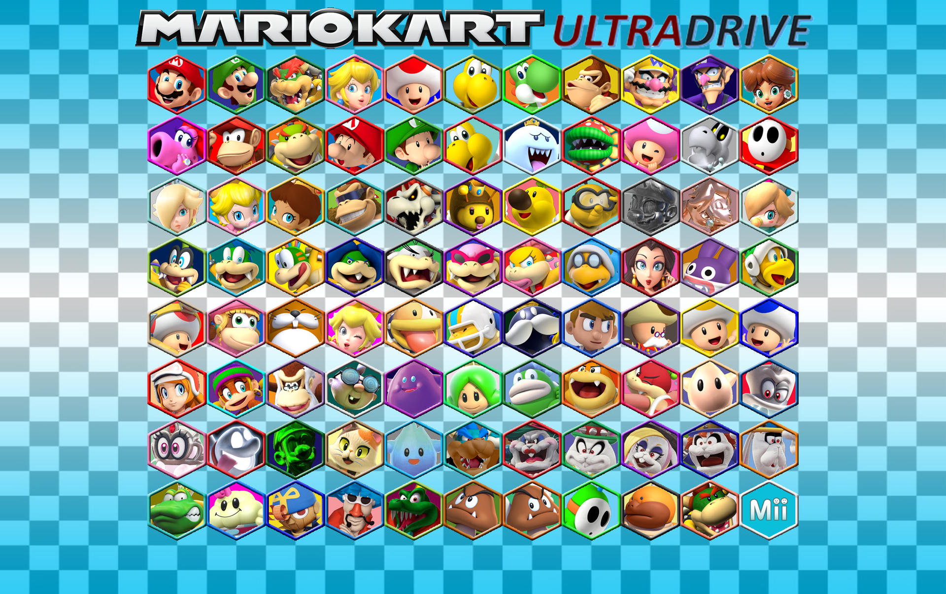 Mario Kart Ultradrive Roster by Ele-Bros on DeviantArt