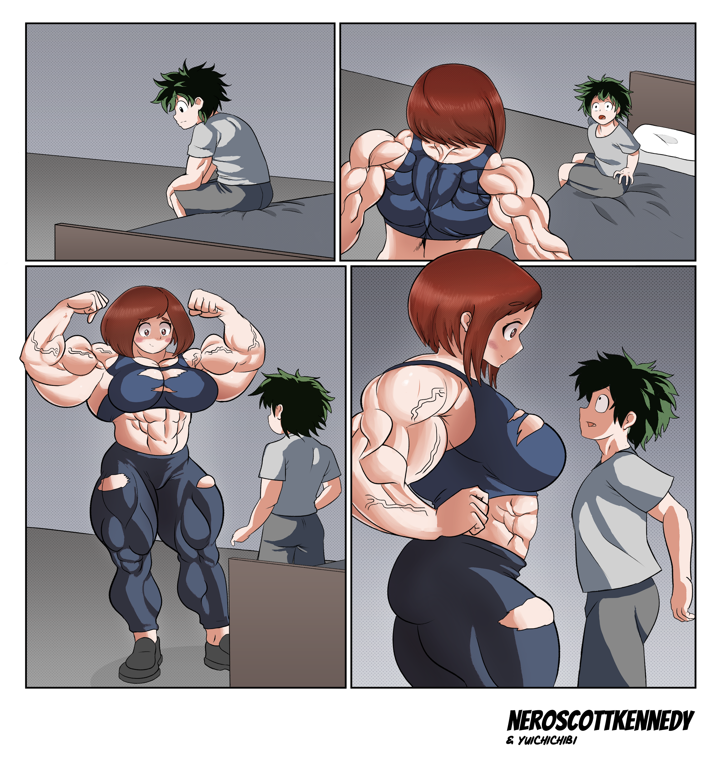 My Muscle Academia Part 2 by NeroScottKennedy.