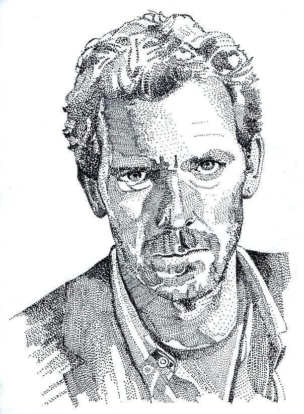 Portrait of Hugh Laurie