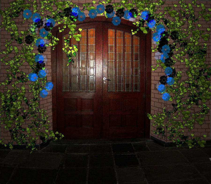 Magical Door Premade Background