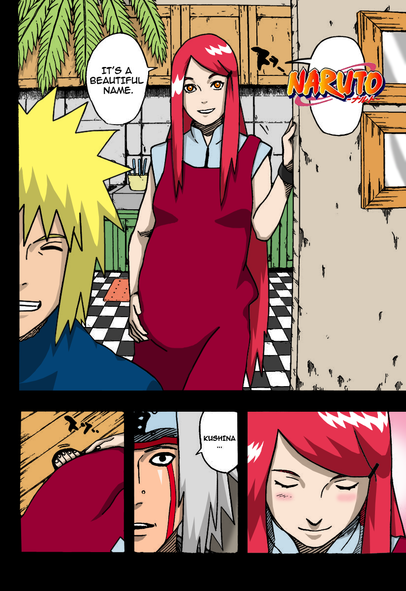 Naruto Manga 504 - Kushina by 20Vinti on DeviantArt