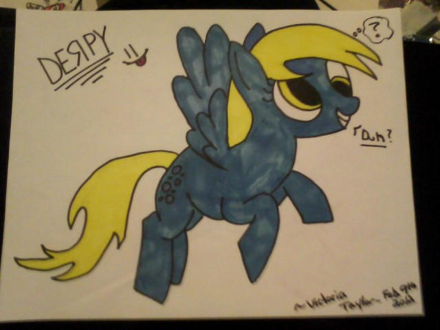 Derpy by SlashGashTerrorCreww on DeviantArt