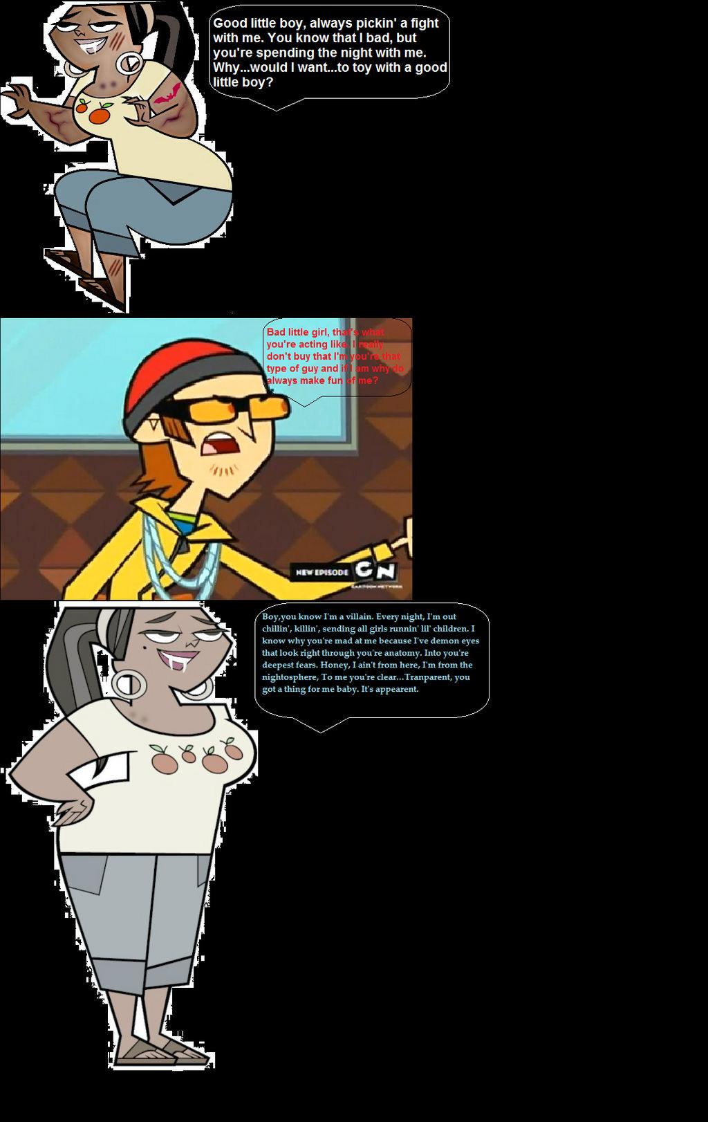 Total Drama Parodies:Good Boy loves  Bad Girl