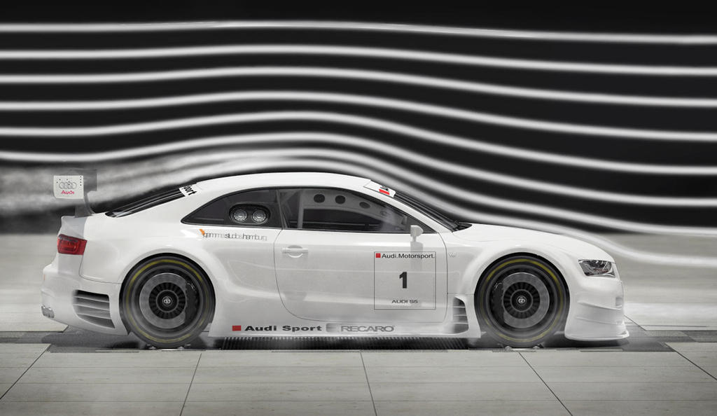 Audi S5 aerodynamik test