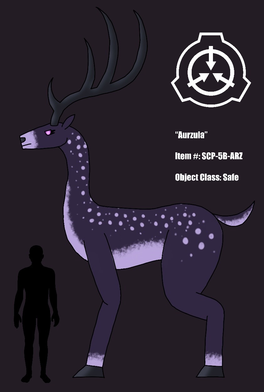 SCP OC: SCP-5B-ARZ (Aurzula the Deer) by LordOverCharge on DeviantArt