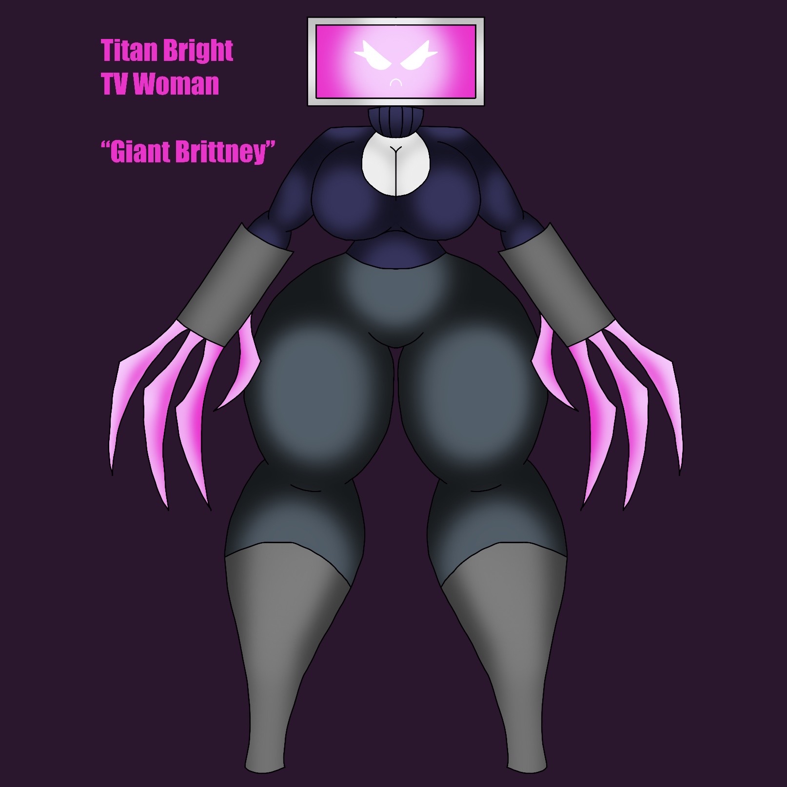 Titan Bright TV Woman By LordOverCharge On DeviantArt titan-bright-tv-woman-by-lordovercharge-on-deviantart
