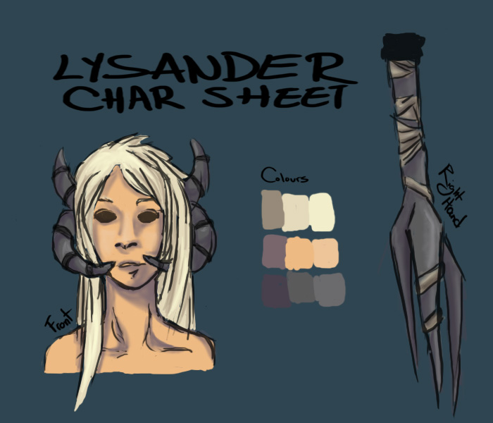 Lysander Character Sheet