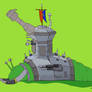 Armored Battle Slug Cartoon