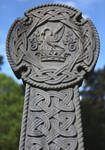 Carved swan gravestone by ratofthelab