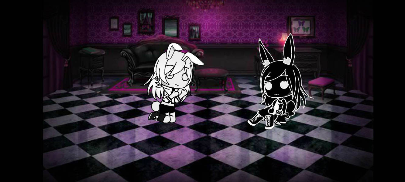 Fnia White rabbit meets fnia shadow Bonnie by Purplewolf6854 on DeviantArt