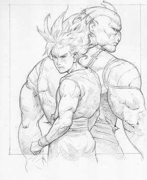 Gohan beast x Piccolo