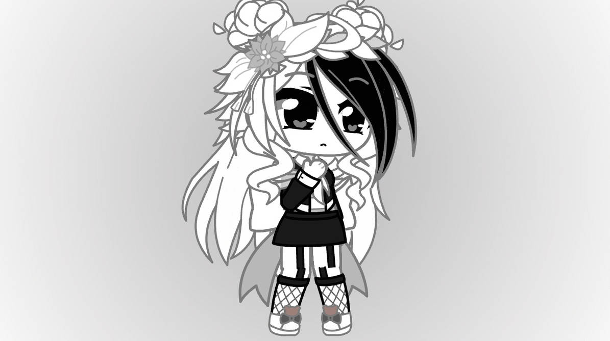 Colorless Oc New white oc by NITROgacha on DeviantArt