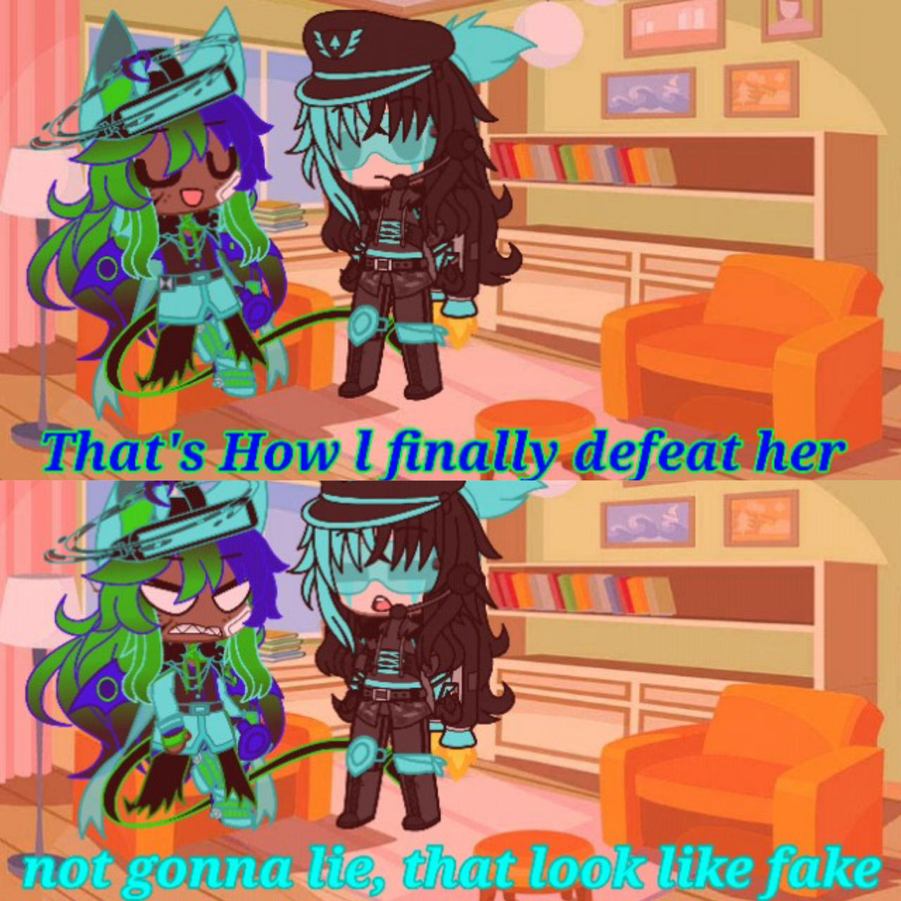 She doesn't believe on it