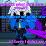 Revenge before apologize