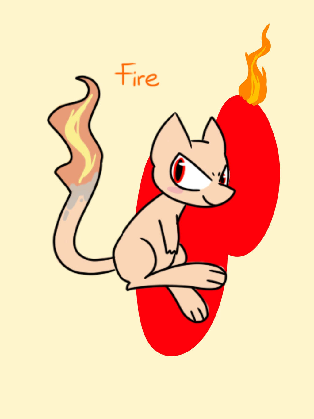 Pokemon in different type: Mew (Fire) by TimidMew on DeviantArt