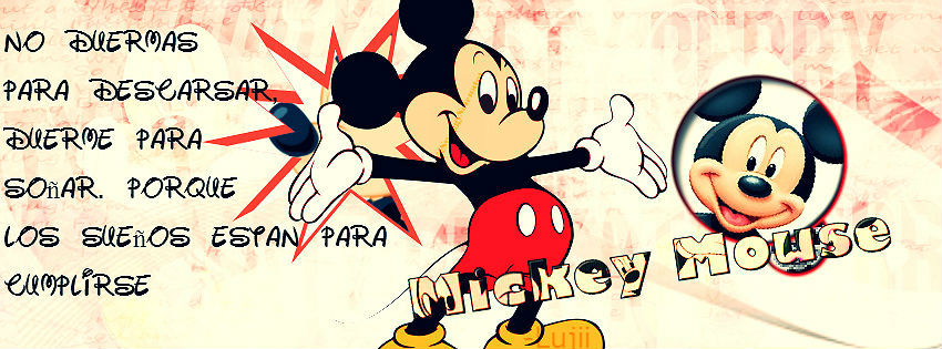 Mickey Mouse|Portada by ChangeYourLifeWithMy on DeviantArt