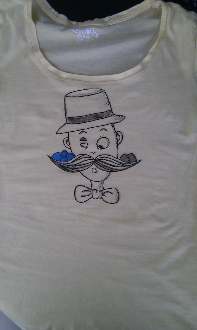 Moustache T-Shirt