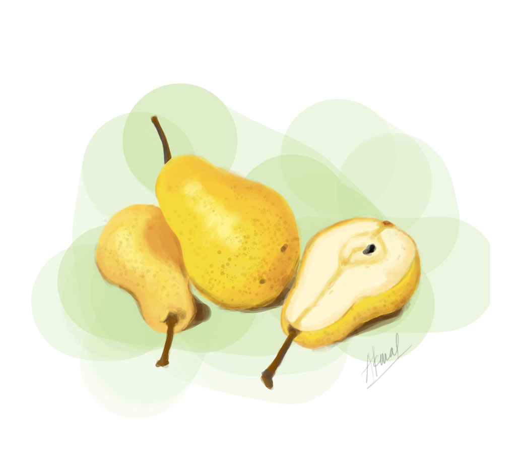 Speed Painting 2: Pears