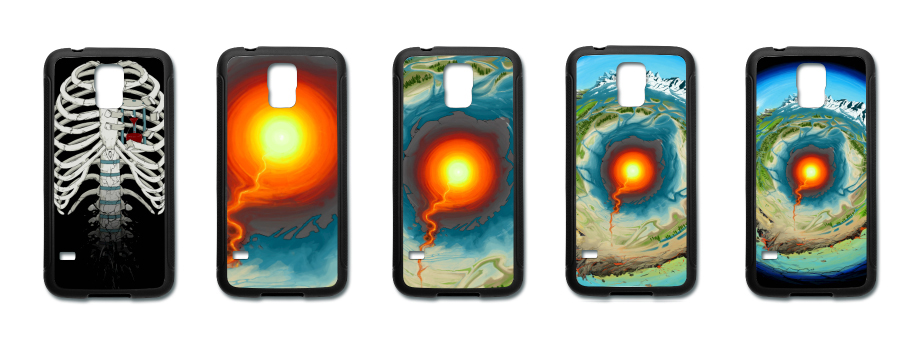 Element and TAU s5 rubber phone cases 