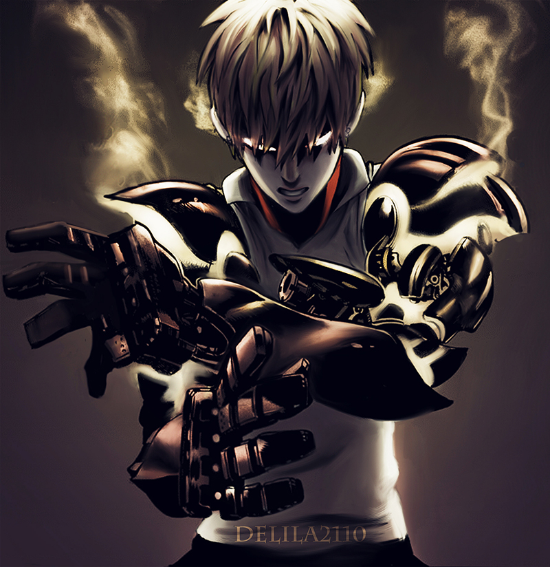 One Punch Man Genos By Delila2110 On Deviantart