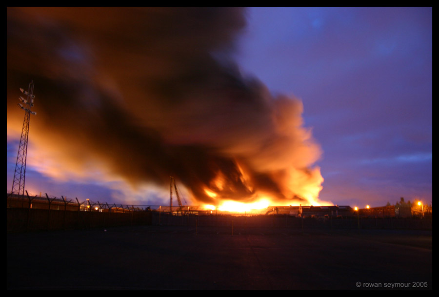 Factory fire